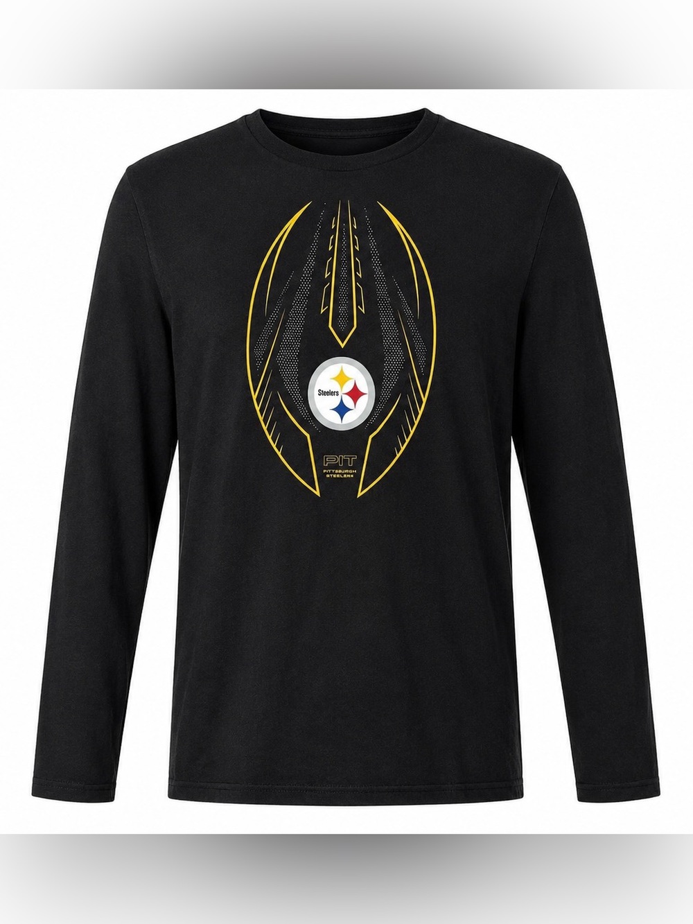 Pittsburg Steelers NFL Nike Black Long-Sleeve Tee